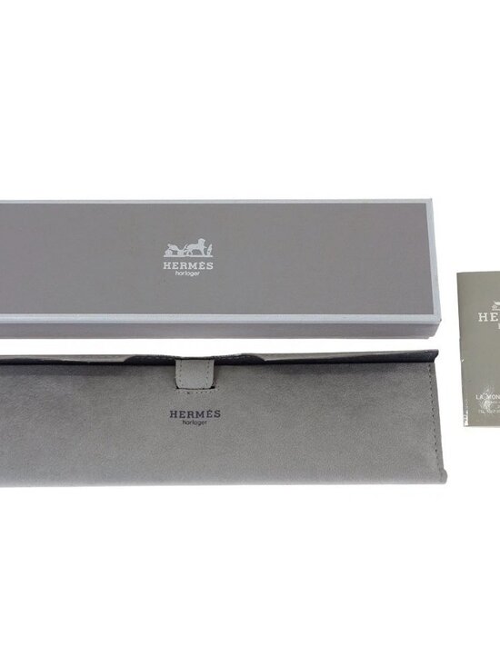 Hermes Kelly Watch Quartz Watch Black □D 178003 main image 13